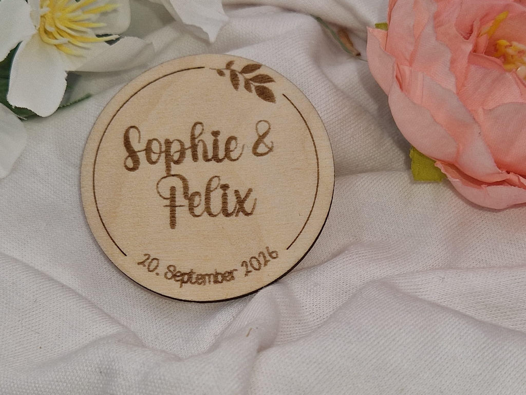 Graviertes Holzschild personalisiert – Produktansicht 4